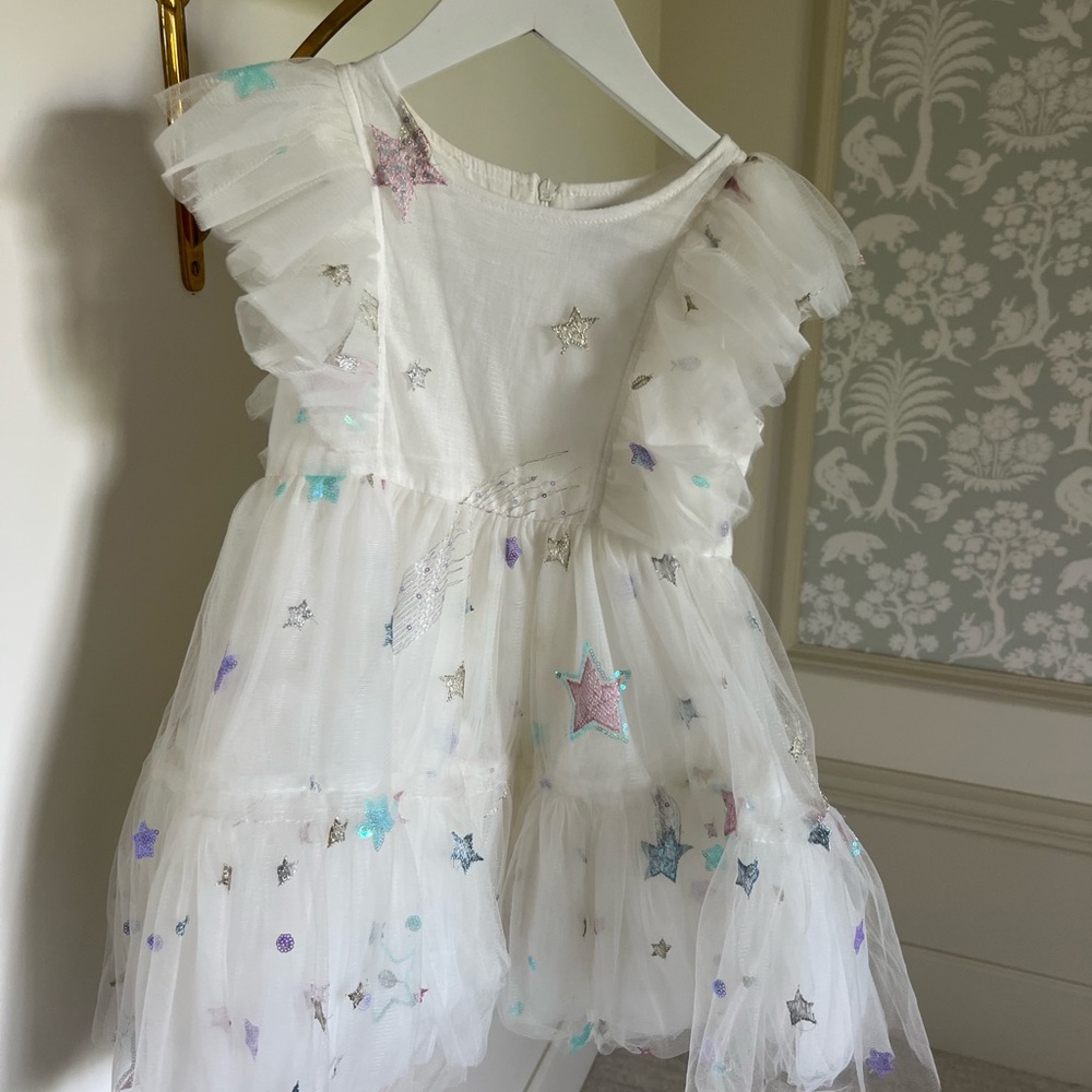 Lola & The Boys - Shooting Star Tulle Dress, Size 6